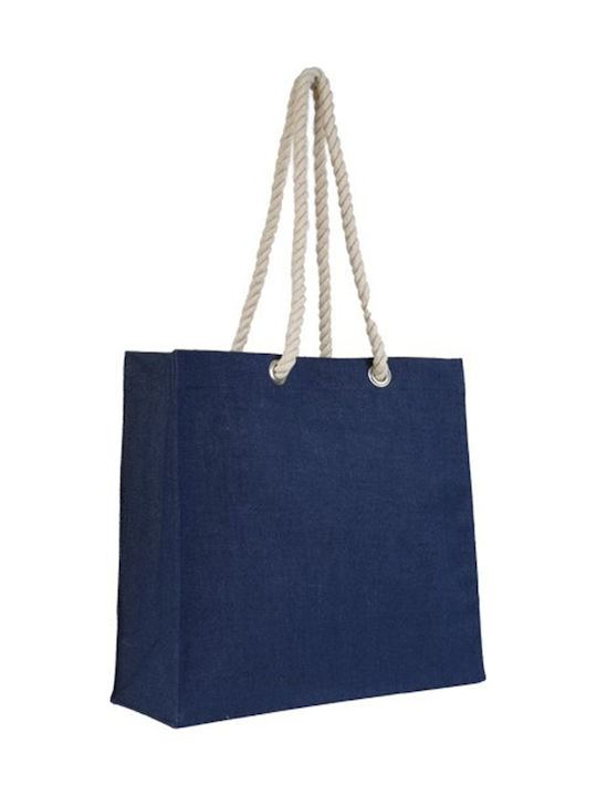 Ubag Roma Τσάντα για Ψώνια σε Μπλε χρώμα