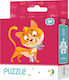 Kinderpuzzle Cat für 3++ Jahre 16pcs Dodo