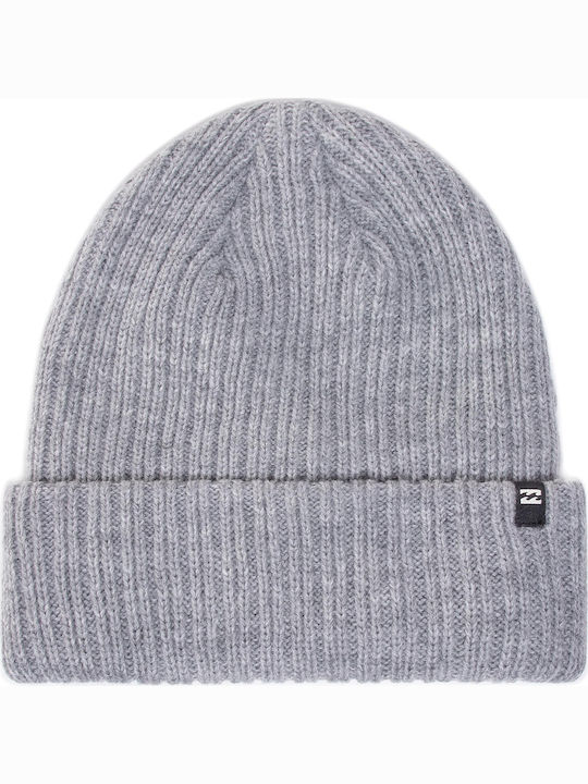 Billabong Arcade Ribbed Beanie Cap Gray