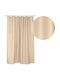 L-C Quartz Fabric Shower Curtain 180x200cm Taupe