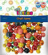 The Littlies Craft Beads Χάντρες Ξύλινες Πολύχρωμες 8-16mm 150τμχ 150pcs