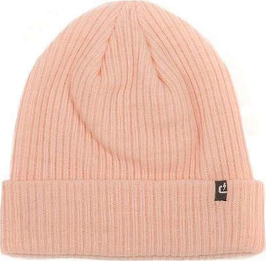 172.EU03.13 Ribbed Beanie Cap Pink