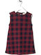 Dress Plaid Blue/Red Zippy dress