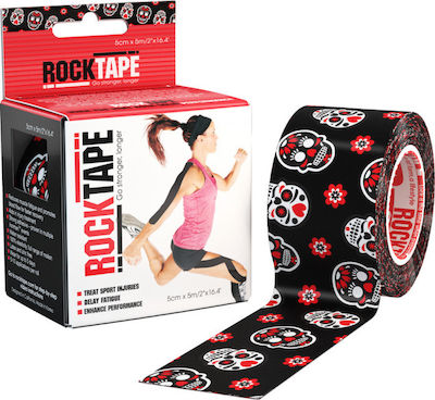 Rocktape Standard Regular Ταινία Κινησιοθεραπείας 5cm x 5m Muertape