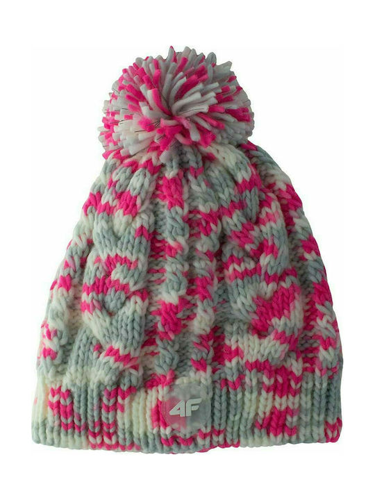 4F Kids Beanie Knitted Multicolour