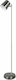 Trio Lighting Blake LED Floor Lamp H125xW20cm. with Warm White Light Silver