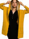 MOE M556 Long Women's Cardigan Yellow MOE556