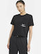 Swoosh Women's T-shirt Black