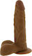 Nanma Marcelo Everaldo Ρεαλιστικό Dildo με Όρχεις και Βεντούζα Flesh 20.3cm