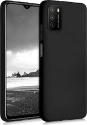 KWmobile Back Cover Σιλικόνης Μαύρο (Poco M3 / ...