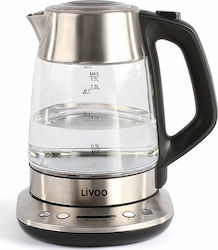 Livoo DOD165 1.7lt με Ισχύ 2200W Ασημί