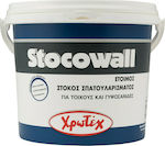 Χρωτέχ Stocowall General-Purpose Putty Filler Ready-Made White 5kg