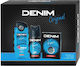 Denim Original Men's Giftset Skin Care Set for Moisturizing & Body Cleaning