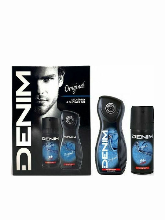 Denim Original Men's Giftset Σετ Περιποίησης για Καθαρισμό Σώματος