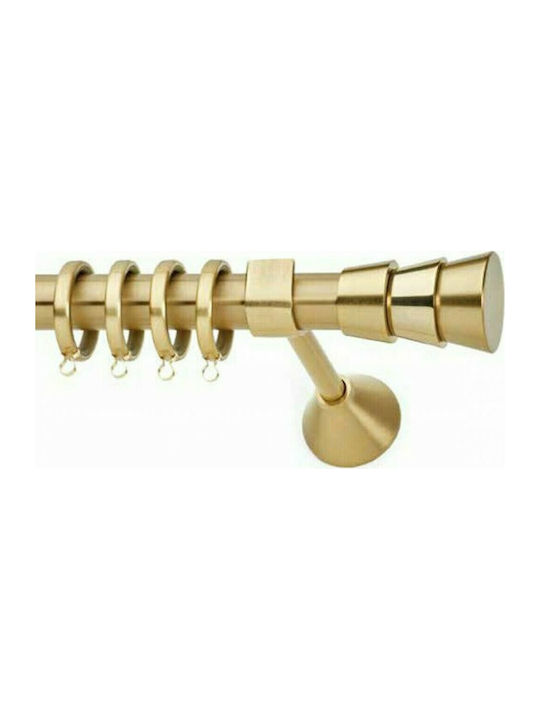 Anartisi Metallic Curtain Pole Triplo Single Φ2...