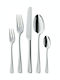 Cryspo Trio Monaco Besteckset Edelstahl 18/10 Silber 65 Stück