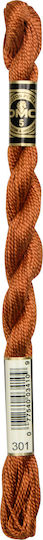 DMC Конец Бродерия Мулине Cotton Perle 115 No5 Памучна в Червен цвят 25м
