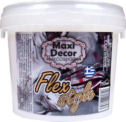 Maxi Decor Flexstyle Spezielle Handwerksfarbe Transparent Härtender Werkstoff Für Stoff 750ml