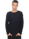 Brokers Jeans Men's Long Sleeve Sweater Navy Blue