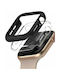 Ringke Slim 2-Pack Plastikhülle in Schwarz Farbe für Apple Watch 44mm