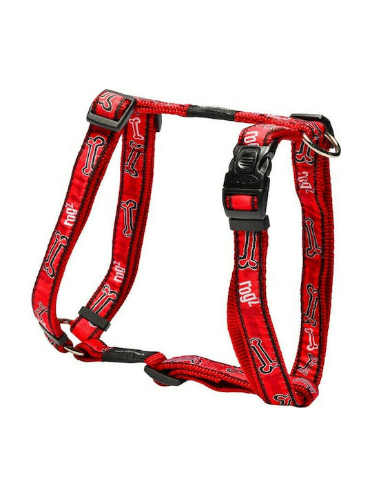 Rogz Dog Harness Fancy Dress Armed Response Harness for Large Breed Dogs Red Red Large