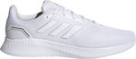 Adidas Run Falcon 2.0 Ανδρικά Αθλητικά Παπούτσια Running Λευκά