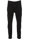 Gabba Firenze Men's Trousers Suit Elastic in Regular Fit Black