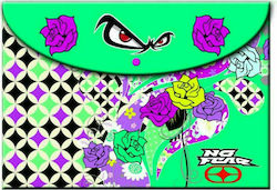 No Fear Φάκελος με Κουμπί Πολύχρωμος Color Roses