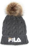 FILA Pom Pom Beanie Γυναικείος Σκούφος Πλεκτός ...
