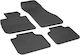 Rigum Set of Front and Rear Mats 4pcs for BMW Series 2 2015+ Black