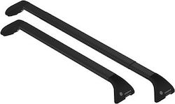 Nordrive Snap-Steel L 136cm. for Cars with Factory Bars (with Roof Rack Legs) Black