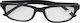 4teen4ty 40473 Reading Glasses +1.50 Black 4teen4ty 40473