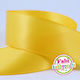 Fabi Ribbon Satin In Yellow Colour Κορδέλα Σατέ...