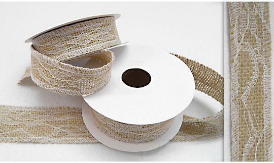 Paperpack Net Ribbon White