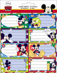 Gim Notizbuch-Etiketten Mickey Mouse 16Stück