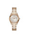 Guess Aura Watch with Pink Gold Metal Bracelet