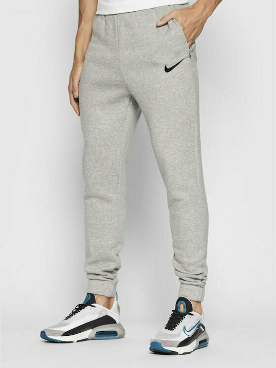 Nike Park 20 Men's Fleece Sweatpants with Rubber Gray