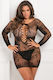 Rene Rofe The Breaker Long Sleeve Dress Plus Size Black
