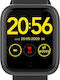 1More Omthing E-Joy Αδιάβροχο Smartwatch με Παλμογράφο (Μαύρο)