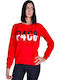 Paco & Co 96310 Women's Sweatshirt Red