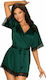 Obsessive Sensuelia Sexy Ρόμπα Green
