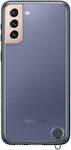 Samsung Clear Protective Silicone Back Cover Durable Black (Galaxy S21+ 5G)