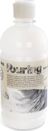 Primo Pouring Medium Υγρό Χρώμα Χειροτεχνίας Διάφανο 500ml