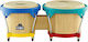 Nino Percussion Wood Bongo 6 1/2" & 7 1/2" Harl...