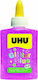 UHU Κόλλα Glitter Ροζ 90gr 90ml