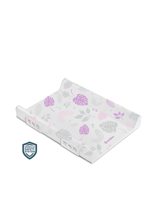 Sensillo Floral Hard Changing Pad Pink 50x70cm