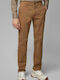 Hugo Boss Men's Trousers Chino Elastic in Slim Fit Beige