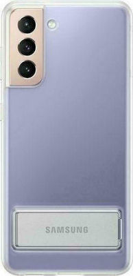 Samsung Clear Standing Cover Umschlag Rückseite Kunststoff Transparent (Galaxy S21+ 5G) EF-JG996CTEGWW