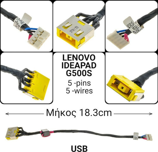 Lenovo Power Socket with Cable for Lenovo (D259)
