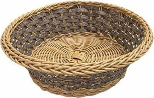 AGC Brotkorb Geflecht Braun 12x12x7cm